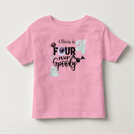 Camiseta De Bebé Espeluznante 4º cumpleaños