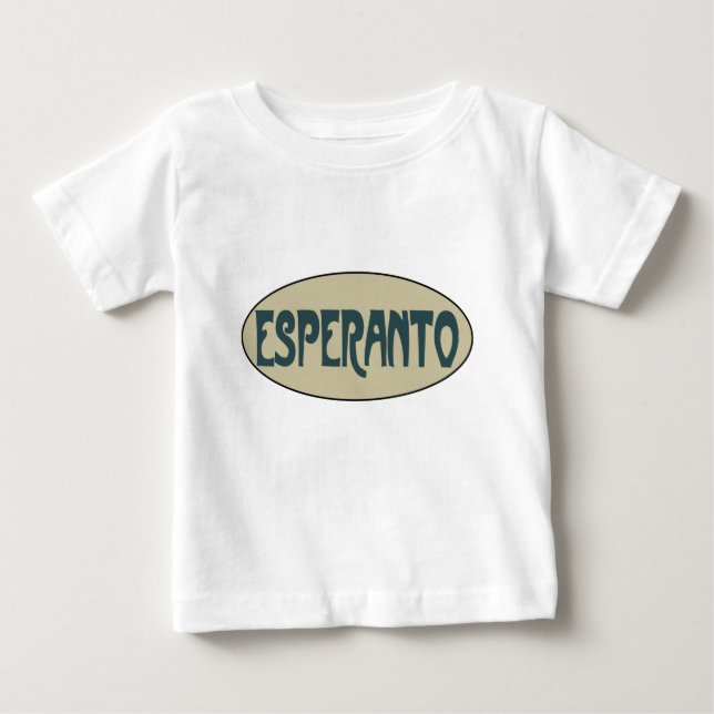 Camiseta De Bebé Esperanto (Anverso)