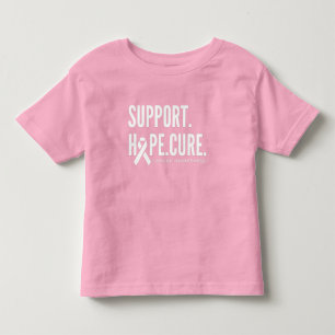 Camiseta De Bebé esperanza de apoyo a la concienciación sobre el cá