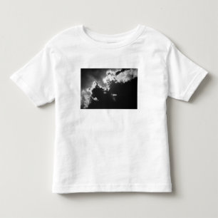 Camiseta De Bebé Esperanza en el forro plateado de las nubes.