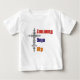 Camiseta De Bebé Esperanza, fe, amor (Anverso)