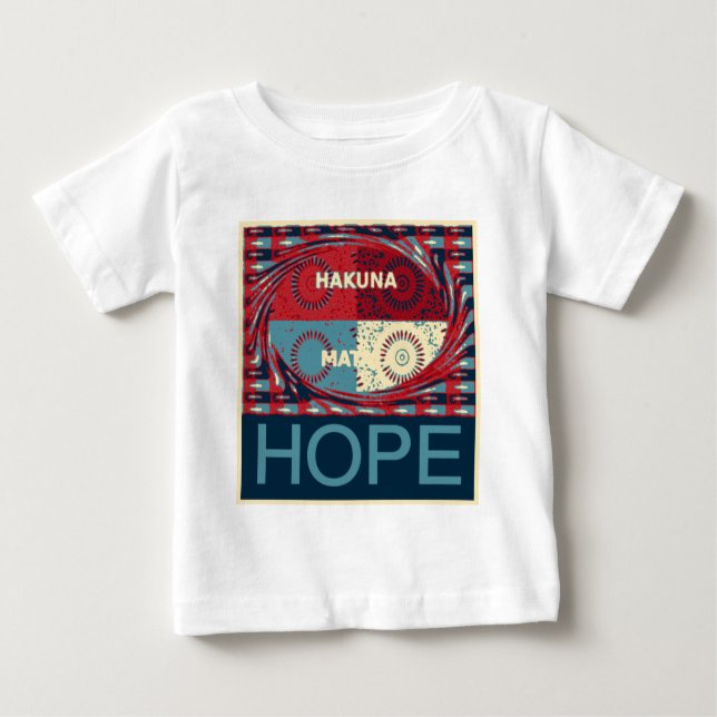 Camiseta De Bebé Esperanza Hakunamatata Bonito vector de energía In (Anverso)