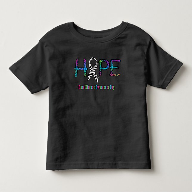 Camiseta De Bebé Esperanza para la toma de conciencia sobre las enf (Anverso)