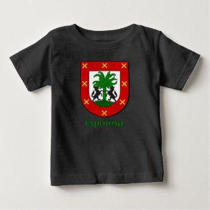Camiseta De Bebé Espinosa Family Shield Infant Organeper Creeper
