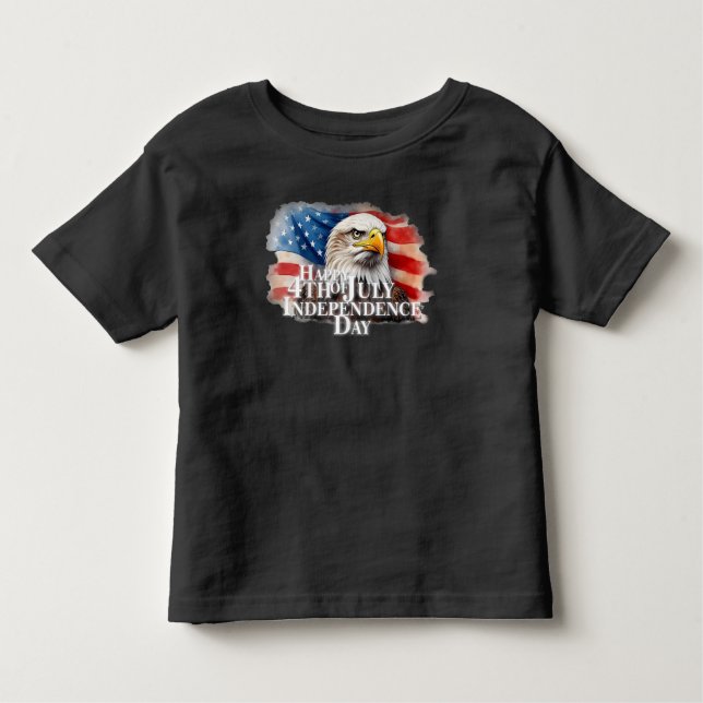 Camiseta De Bebé Espíritu de independencia (Anverso)