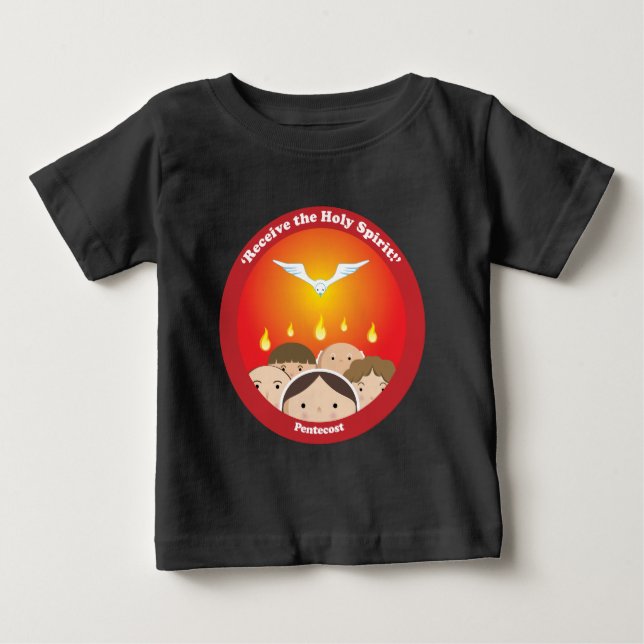 Camiseta De Bebé Espíritu Santo Pentecostés (Anverso)