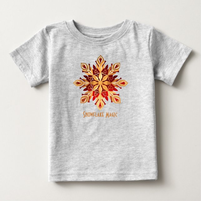 Camiseta De Bebé Espuma ártica (Anverso)