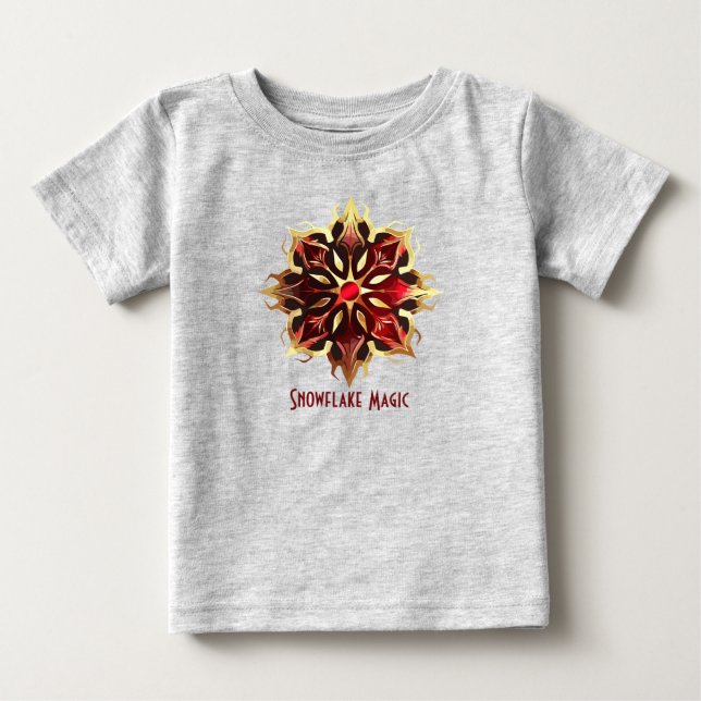 Camiseta De Bebé Espuma ártica (Anverso)