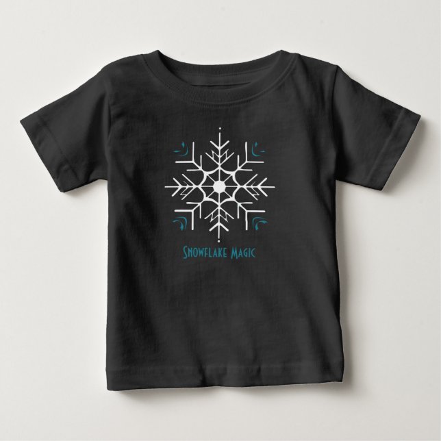 Camiseta De Bebé Espuma ártica (Anverso)