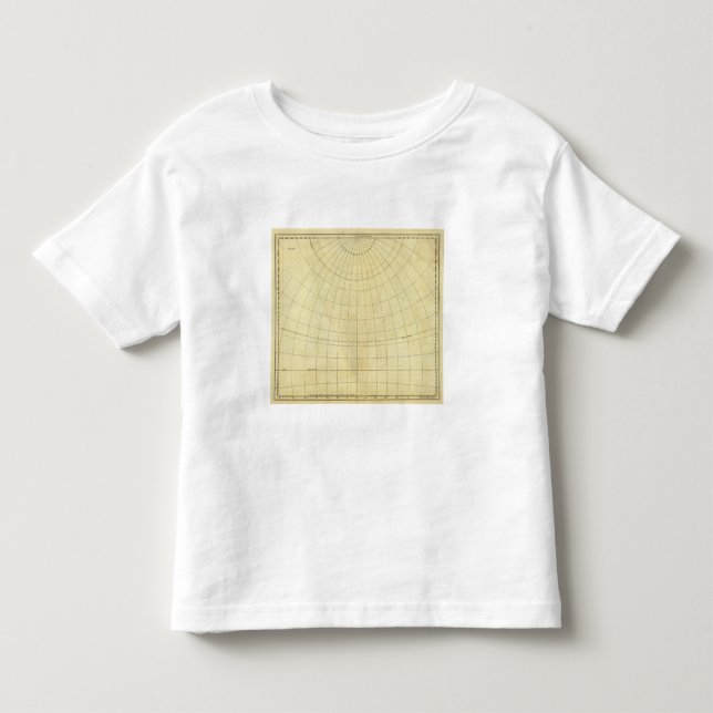Camiseta De Bebé Esquema de Asia (Anverso)