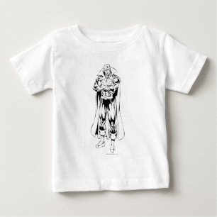Camiseta De Bebé Esquema permanente de Martian Manhunter