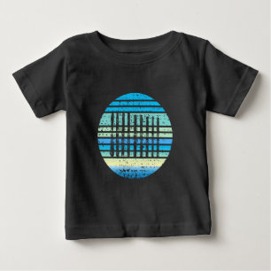 Camiseta De Bebé Esquí - Colección de tablas de esquí divertida Esq
