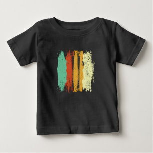 Camiseta De Bebé Esquí Retro