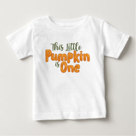 Camiseta De Bebé Esta calabaza pequeña es una