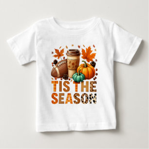 Camiseta De Bebé Esta es la temporada Herbstzeit mit Football und K