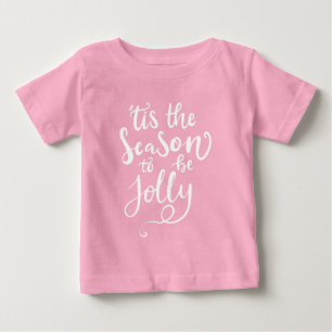 Camiseta De Bebé Esta es la temporada para ser Navidades de Jolly C