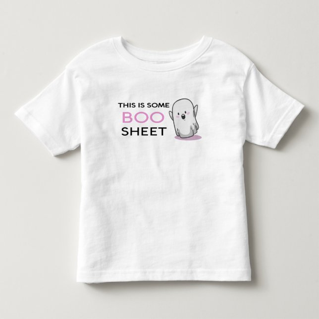 Camiseta De Bebé Esta Es Una Hoja De Boo - Cuidada (Anverso)
