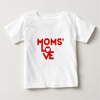Camiseta De Bebé Esta mamá ama a sus trillizos