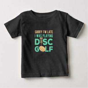 Camiseta De Bebé Estaba Jugando Golf De Disco