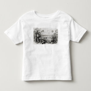 Camiseta De Bebé Establecimiento de la bandera