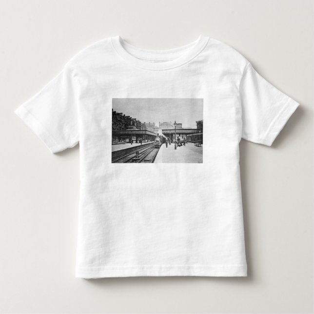 Camiseta De Bebé Estación de Canonbury, Islington, c.1905 (Anverso)