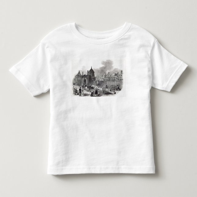 Camiseta De Bebé Estado actual de British Museum (Anverso)