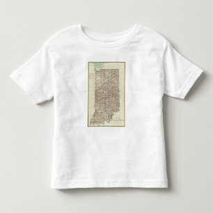 Camiseta De Bebé Estado de Indiana