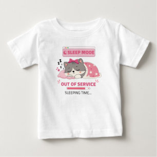 Camiseta De Bebé estado de sueño