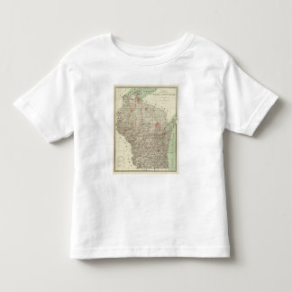 Camiseta De Bebé Estado de Wisconsin