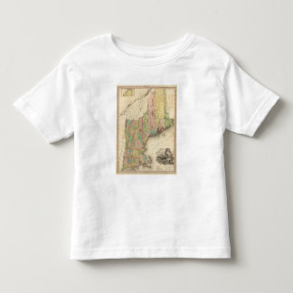 Camiseta De Bebé Estados de Maine, New Hampshire, Vermont