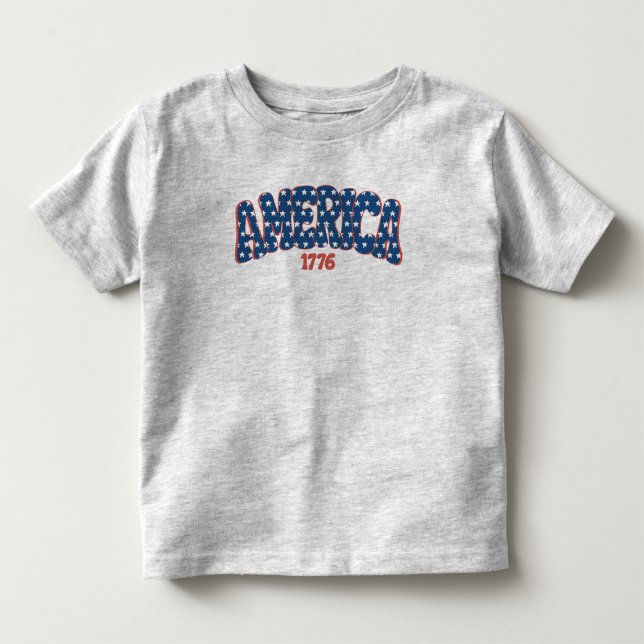 Camiseta De Bebé Estados Unidos 1776 (Anverso)