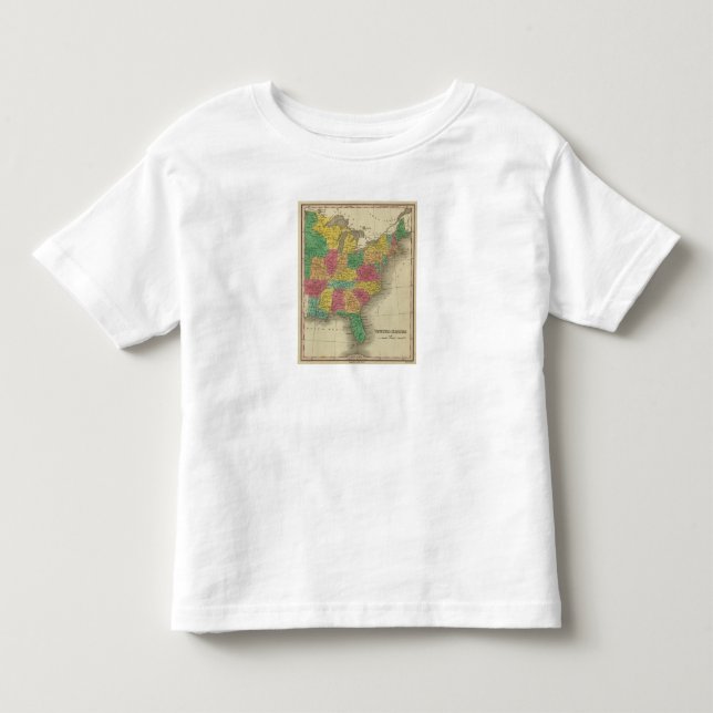 Camiseta De Bebé Estados Unidos 33 (Anverso)