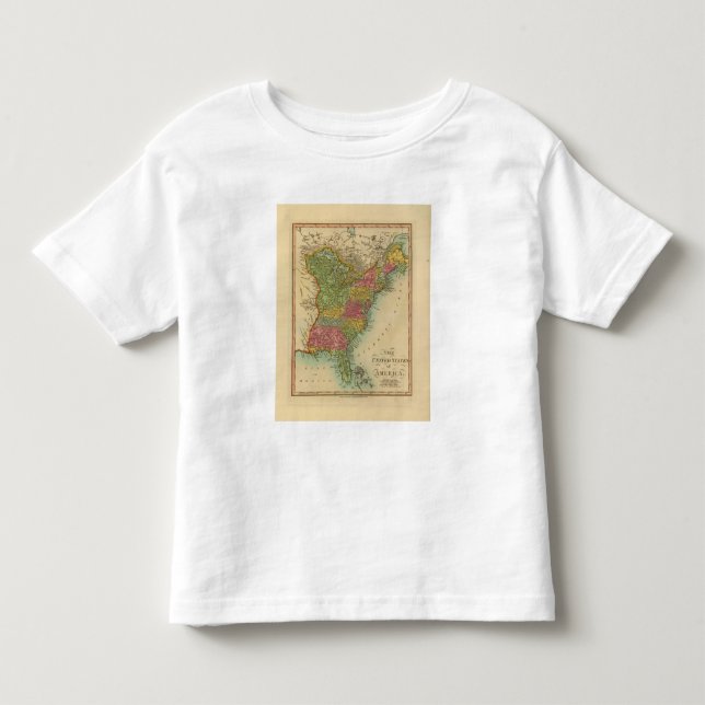 Camiseta De Bebé Estados Unidos 8 (Anverso)