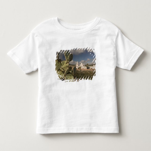 Camiseta De Bebé Estados Unidos, Arizona, Tucson: Misión San Xavier (Anverso)