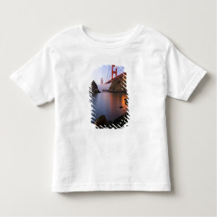 Camiseta De Bebé Estados Unidos, California, San Francisco. Puerta