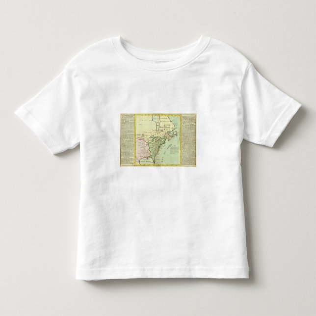 Camiseta De Bebé Estados Unidos, Canadá 2 (Anverso)