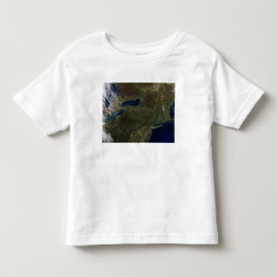 Camiseta De Bebé Estados Unidos de nordeste