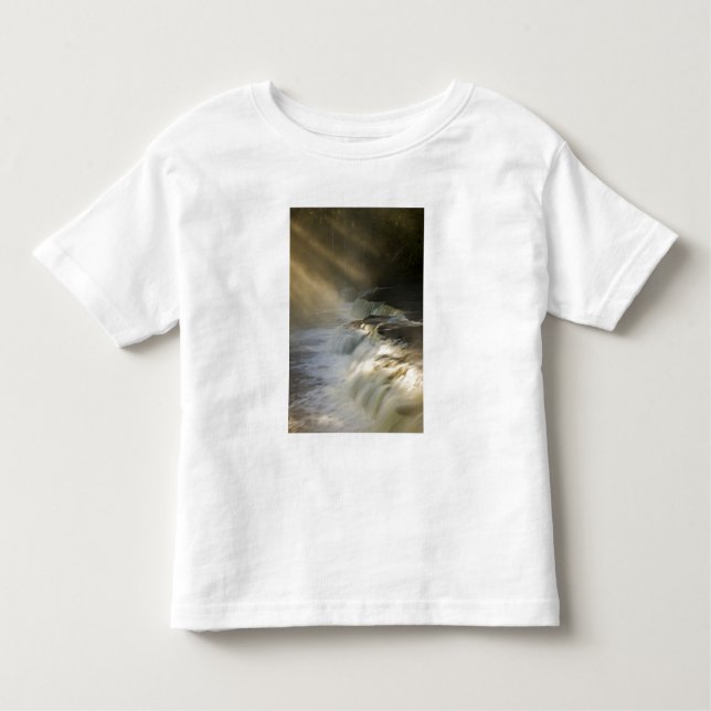 Camiseta De Bebé Estados Unidos, Michigan, Península Superior. Viga (Anverso)