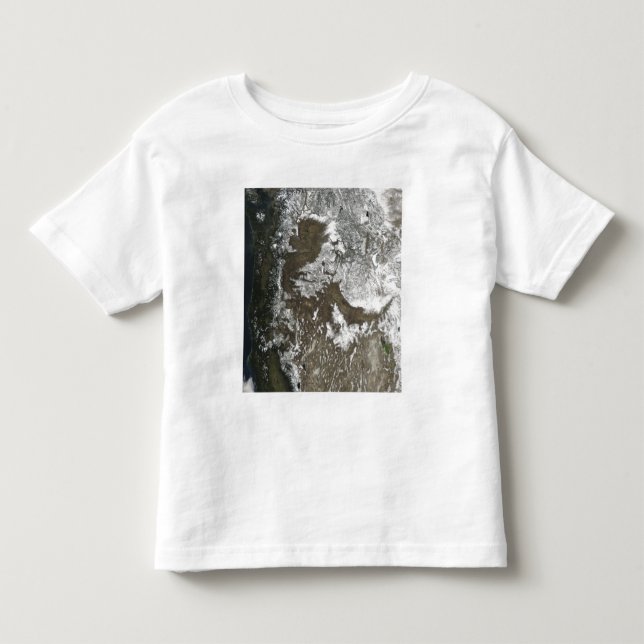 Camiseta De Bebé Estados Unidos Occidental (Anverso)