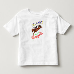 Camiseta De Bebé Estampida Calgary Yeehaw