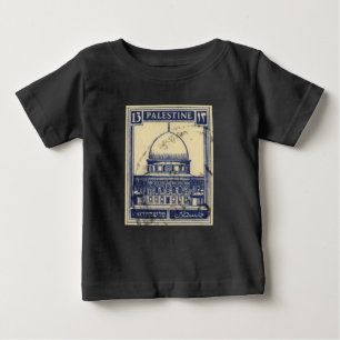 Camiseta De Bebé estampilla palestina antigua 1920_ folclore palest