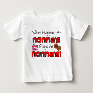Camiseta De Bebé Estancias en Nonna's