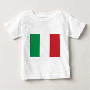 Camiseta De Bebé Estandarte italiano