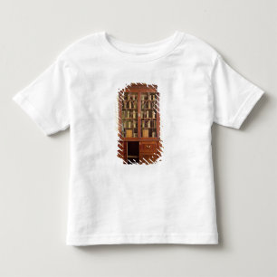 Camiseta De Bebé Estante para libros pedimented quebrado de la