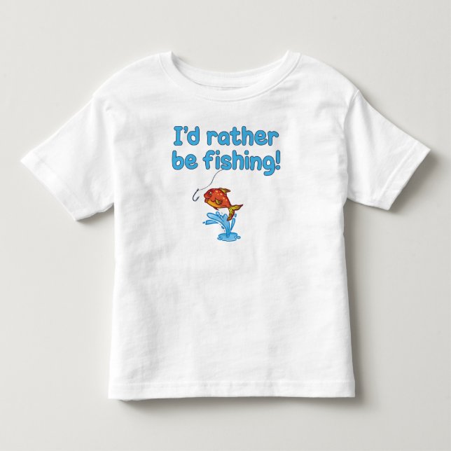 CAMISETA DE BEBÉ ¡ESTARÍA PESCANDO BASTANTE! (Anverso)