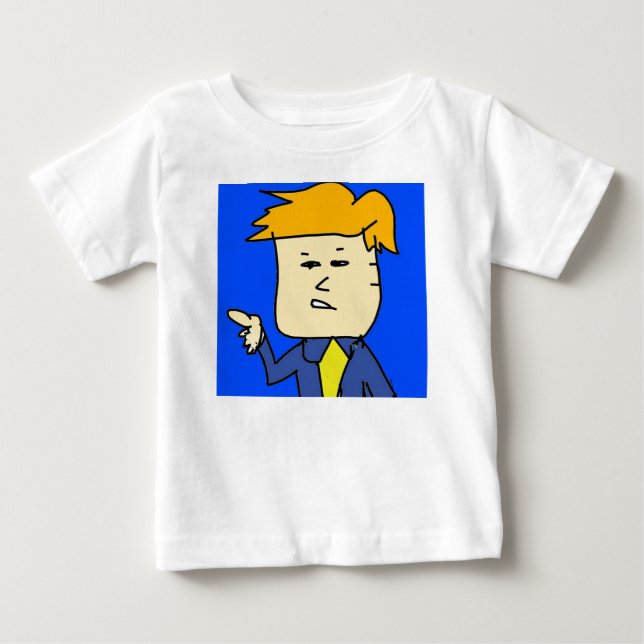 Camiseta De Bebé estás despedido chico de dibujos animados (Anverso)