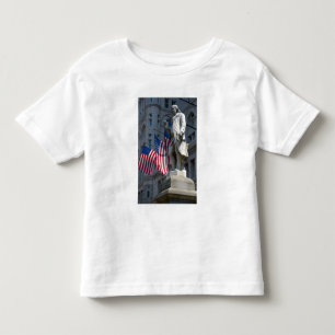 Camiseta De Bebé estatua de Benjamin Franklin en Washington, DC