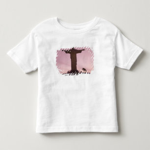 Camiseta De Bebé Estatua de Cristo en Corcovado, cerca de las afuer