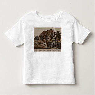 Camiseta De Bebé Estatua de general von Ziethen en Wilhelm Platz