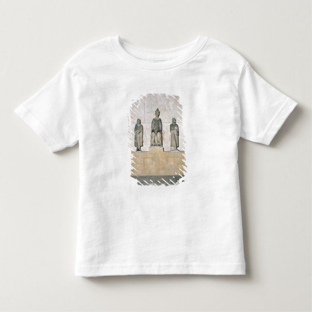 Camiseta De Bebé Estatua de Henry VII, emperador romano santo (Anverso)